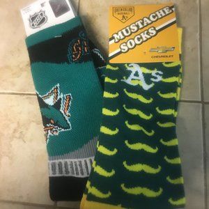 COPY - Two Bay Area sports socks - 88 $20 or $15 w/offer FOUND